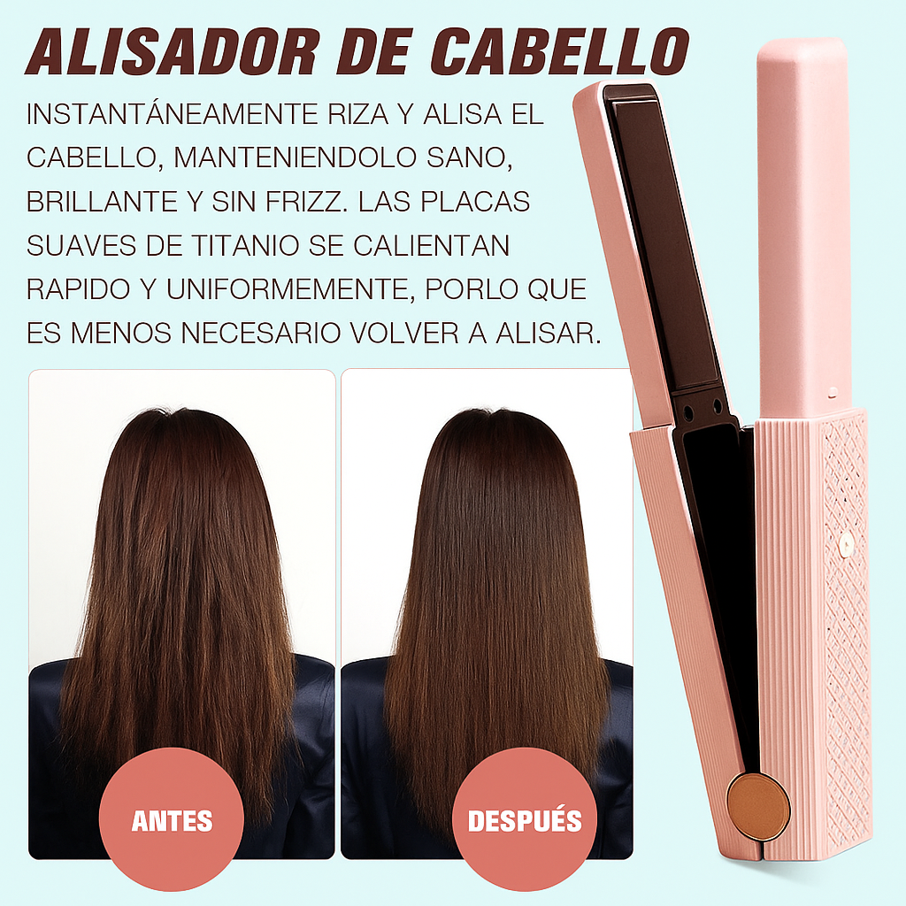Mini Plancha Inalámbrica