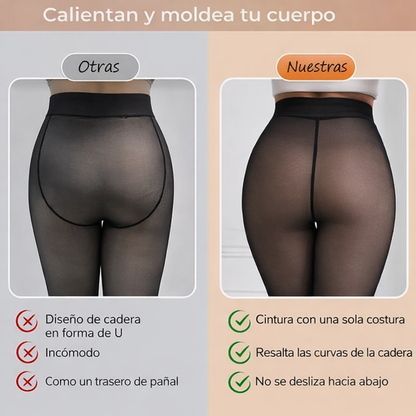 🔥Medias Veladas Térmicas™ Usa falda incluso en frío ❄️ sin perder estilo ni aguantar frío 🐻‍❄️