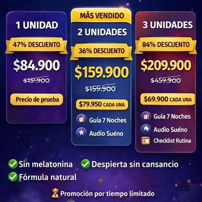 Duerme profundo sin melatonina y sin sentirte agotado al despertar
